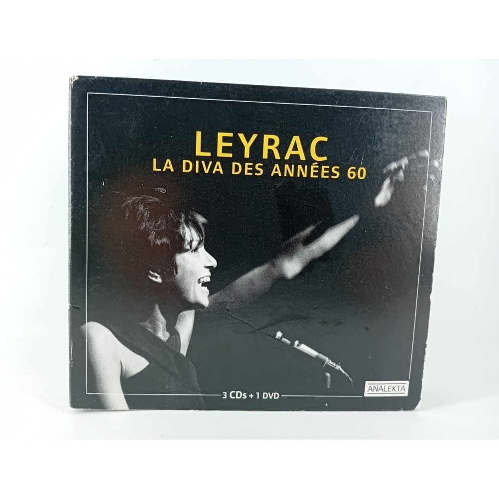 Monique Leyrac La Diva Des Années 60 CD‎ Box Set VG Quebec French Chanson